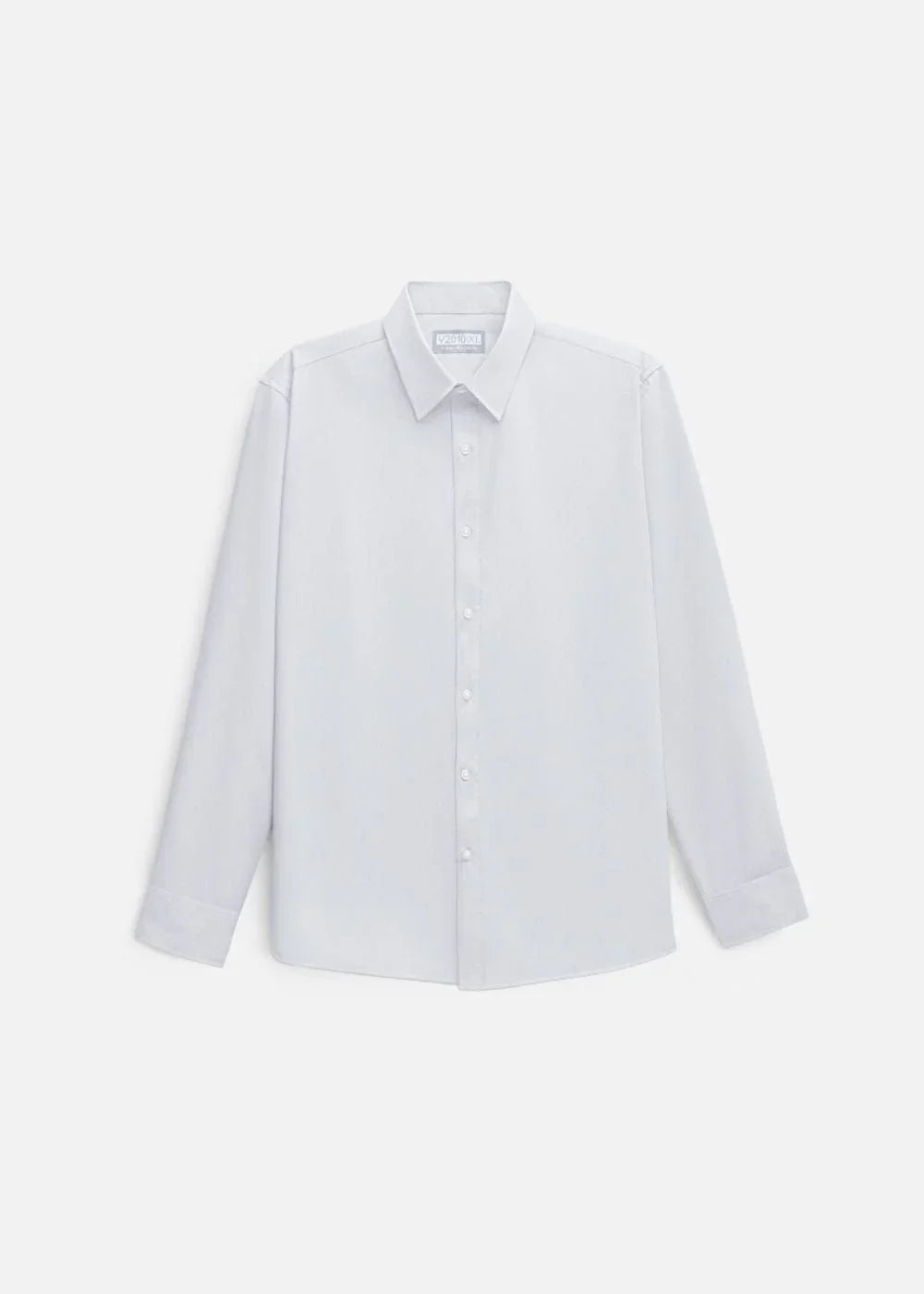 Áo Sơ Mi Tay Dài Modal Ít Nhăn Non Branded 19 Xám Nhạt - YaMe.vn