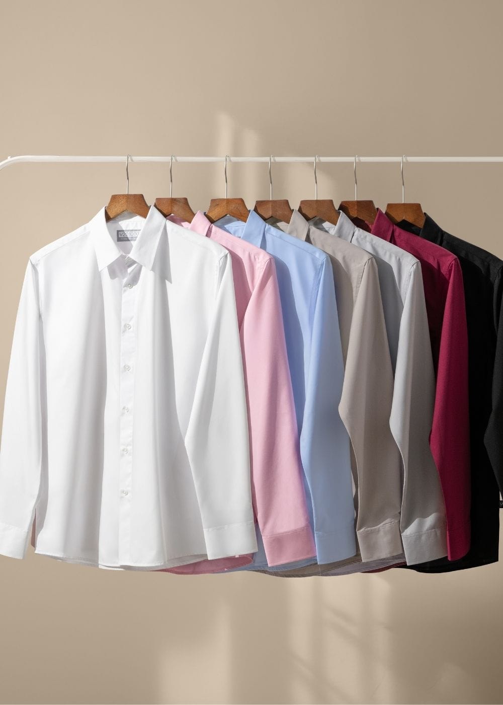 Áo Sơ Mi Tay Dài Cổ Bẻ Áo Sơ Mi Non Branded 19 Xanh Dương