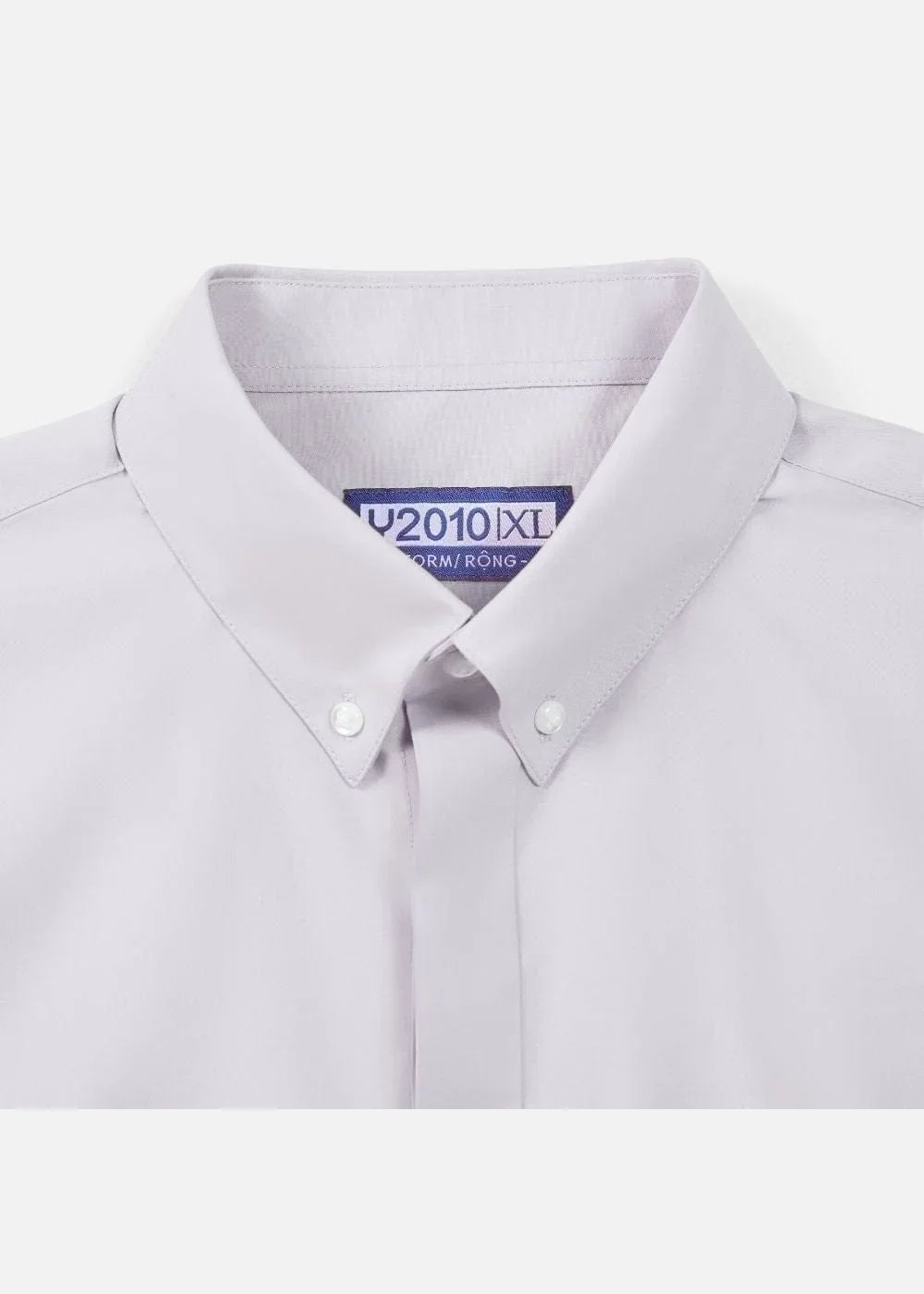 Áo Sơ Mi Modal Mềm Mịn Ít Nhăn Non Branded 33 Xám Nhạt - YaMe.vn