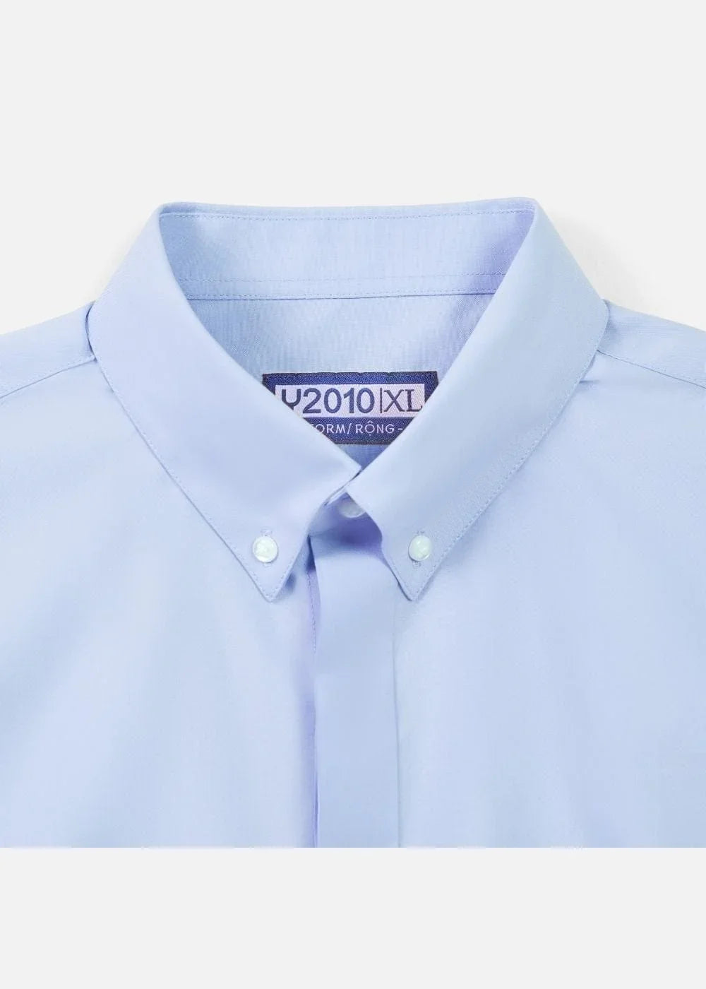 Áo Sơ Mi Modal Mềm Mịn Ít Nhăn Non Branded 33 Xanh Dương Nhạt - YaMe.vn