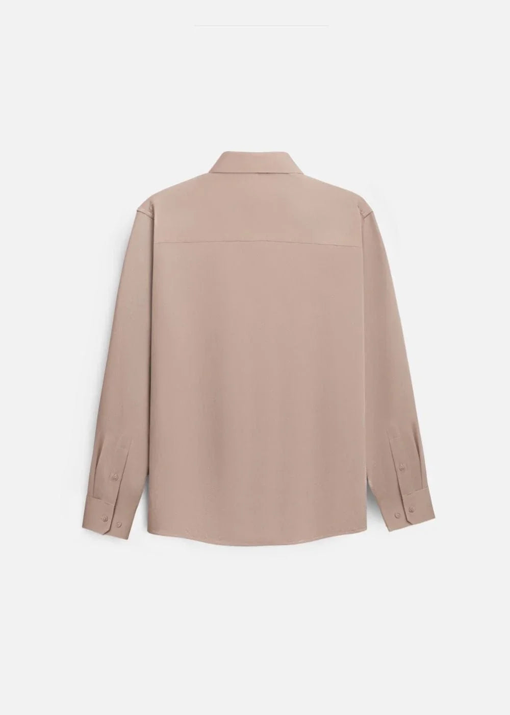 Áo Sơ Mi Tay Dài Vải Ngải Cứu Kháng Khuẩn The CEO 001 Nâu - YaMe.vn