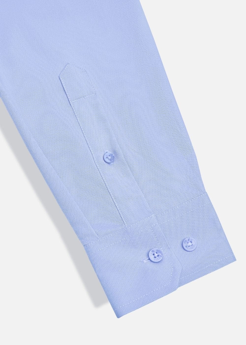 Áo Sơ Mi Tay Dài Cổ Bẻ Áo Sơ Mi Non-Iron 01 Xanh Dương