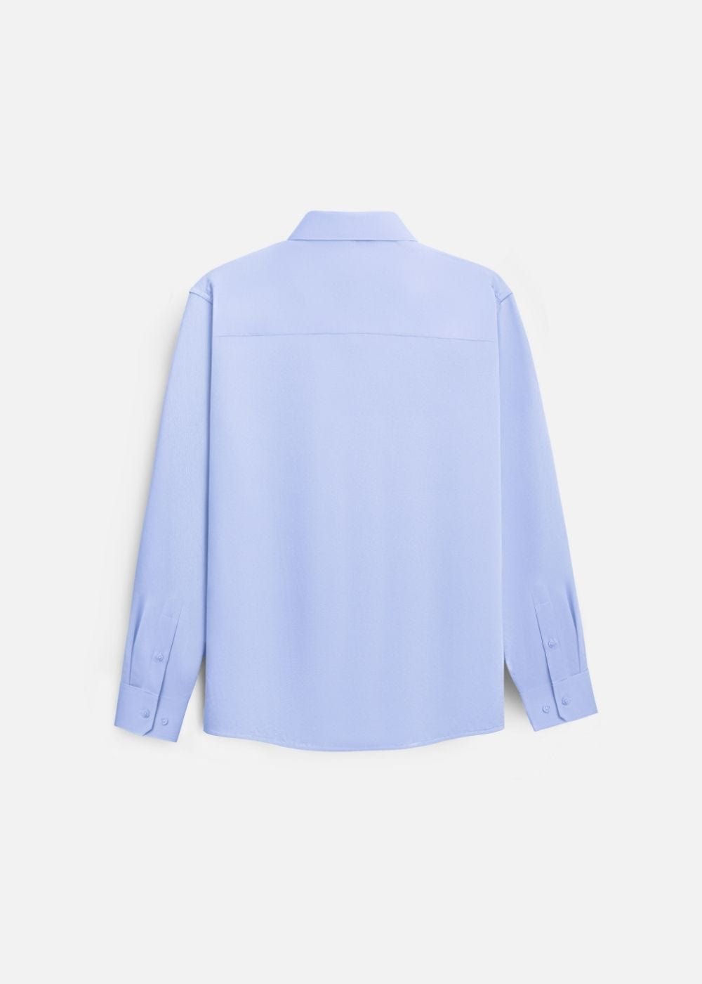 Áo Sơ Mi Tay Dài Cổ Bẻ Áo Sơ Mi Non-Iron 01 Xanh Dương