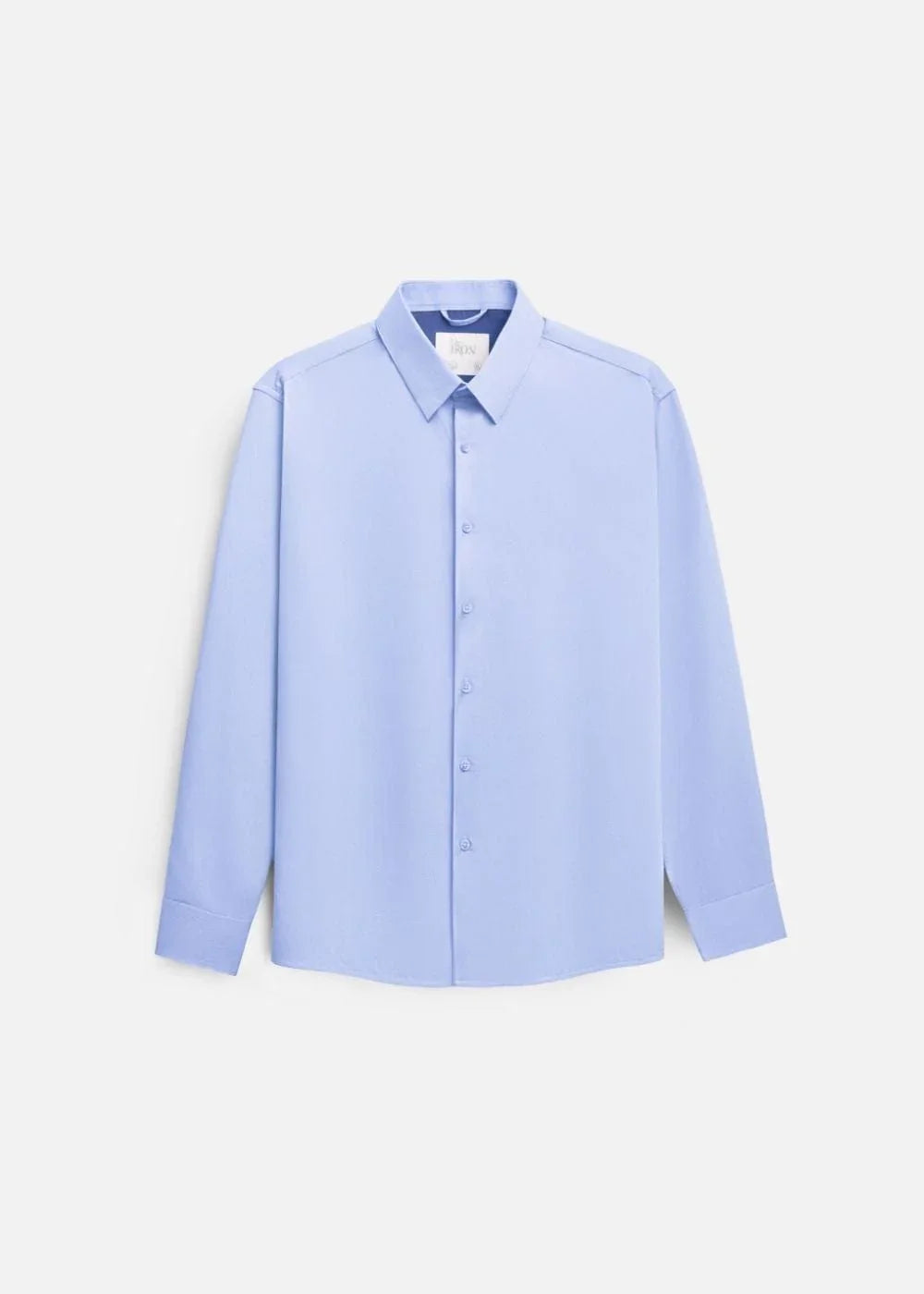 Áo Sơ Mi Tay Dài Vải Ngải Cứu Kháng Khuẩn The CEO 001 Xanh Dương Nhạt - YaMe.vn