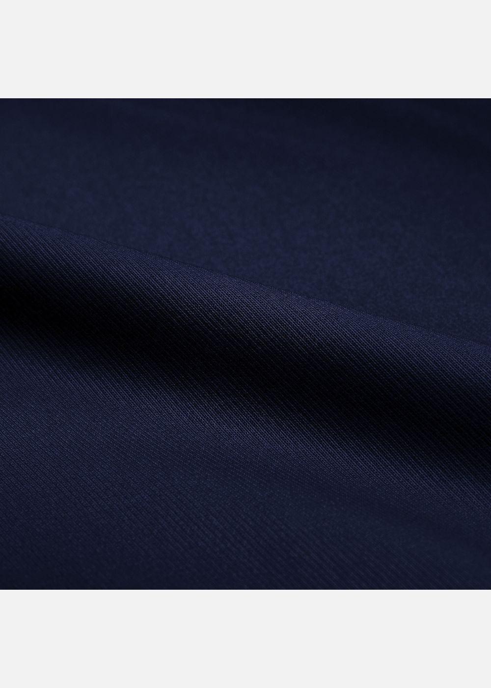 Áo Sơ Mi Tay Dài Vải Ngải Cứu Kháng Khuẩn The CEO 001 Xanh Dương Đậm - YaMe.vn