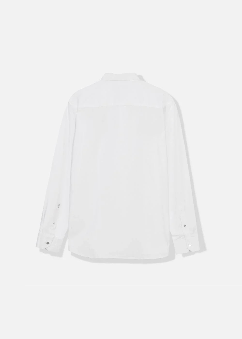 Áo Sơ Mi Tay Dài Vải Hoa Hồng Kháng Khuẩn The CEO 003 Trắng - YaMe.vn