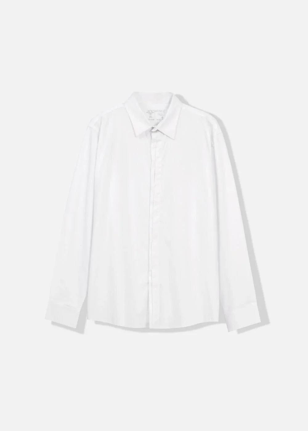 Áo Sơ Mi Tay Dài Vải Hoa Hồng Kháng Khuẩn The CEO 004 Trắng - YaMe.vn