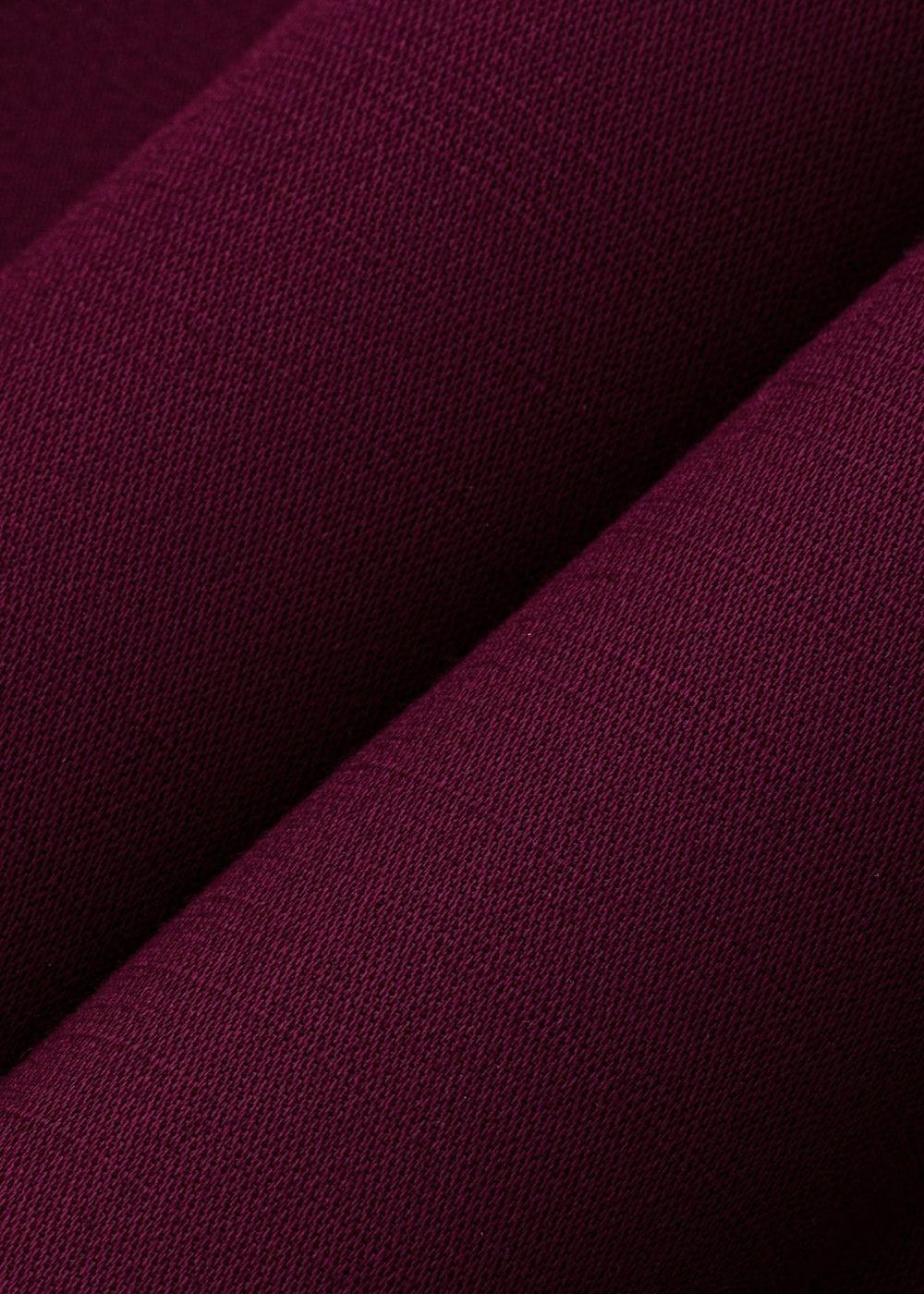 Áo Sơ Mi Tay Dài Slubbed Bamboo The CEO 009 Đỏ Đậm - YaMe.vn