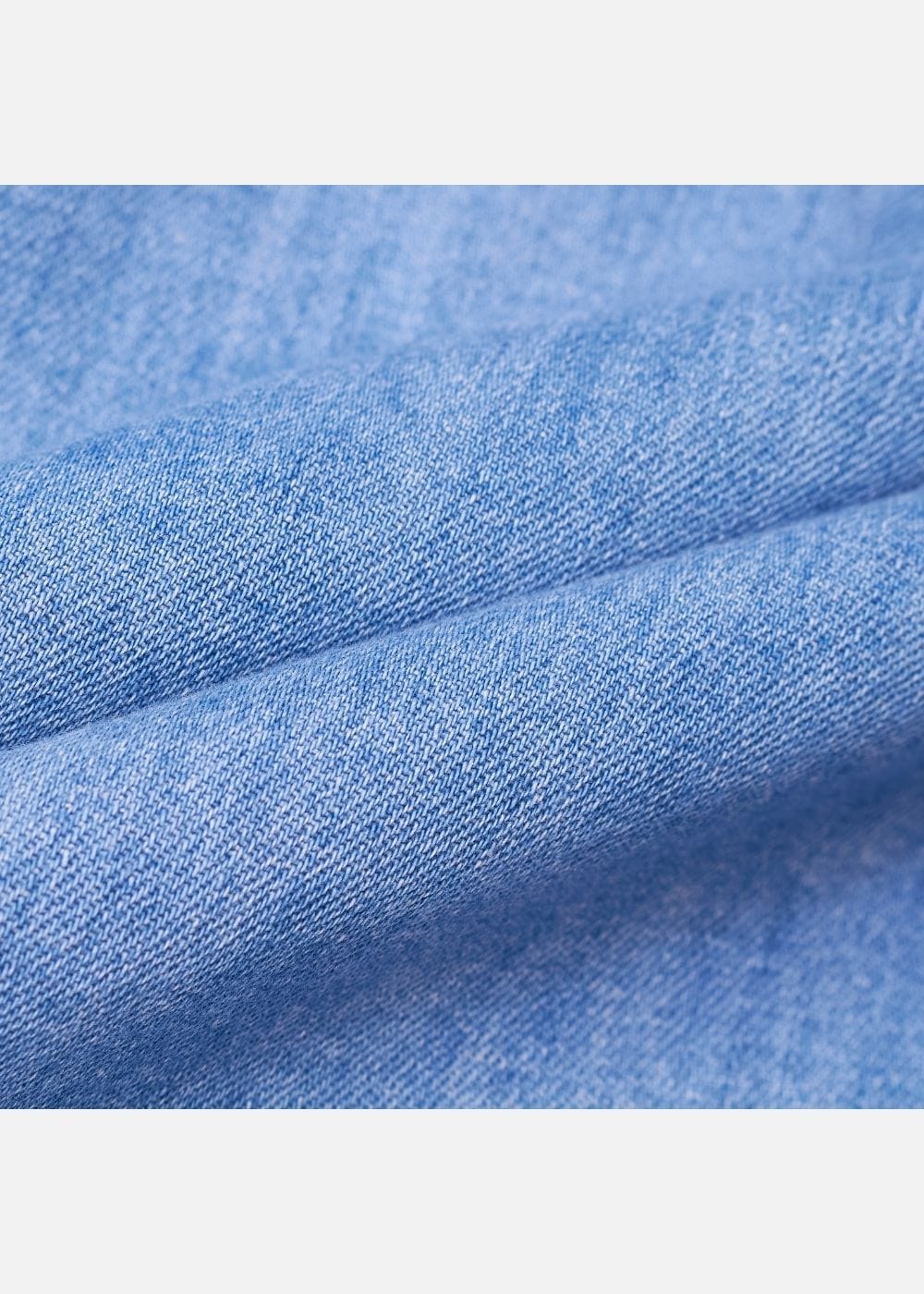 Áo Sơ Mi Tay Dài Cổ Bẻ Áo Sơ Mi The Original 50 Xanh Nhạt