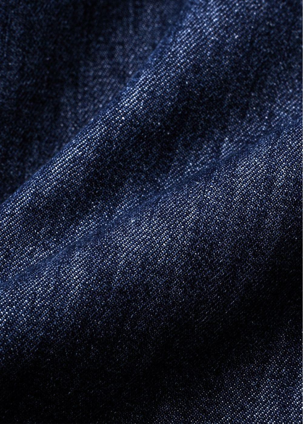 Áo Sơ Mi Jean Tay Dài Oversized The Original M051 Xanh Dương Đậm - YaMe.vn