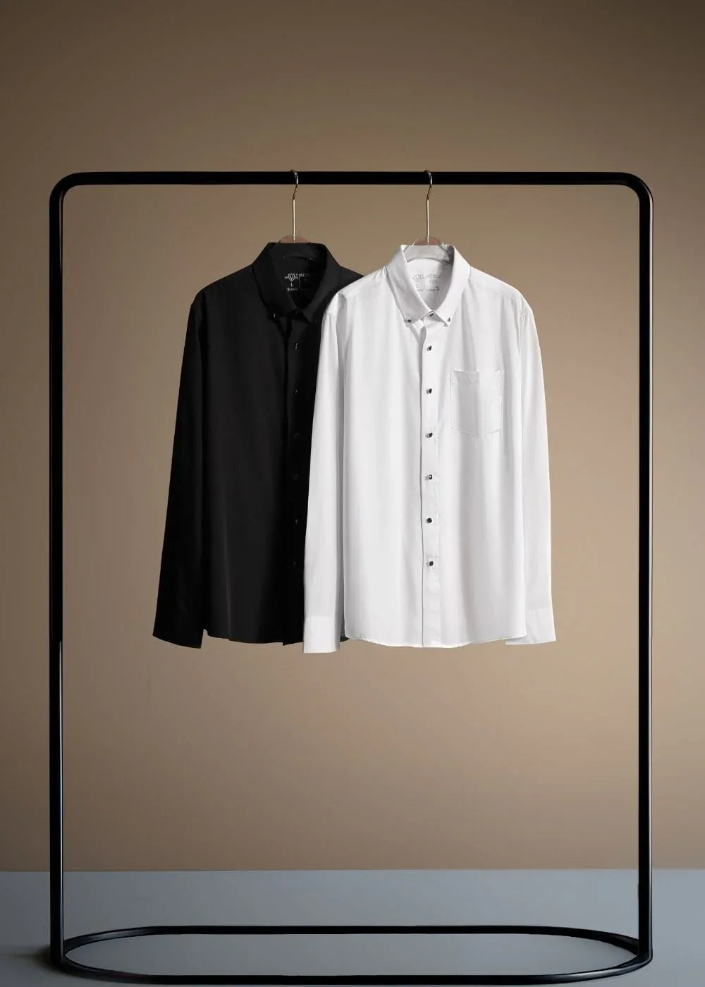 Áo Sơ Mi Tay Dài Vải Bamboo Kháng Khuẩn The CEO 007 Trắng - YaMe.vn