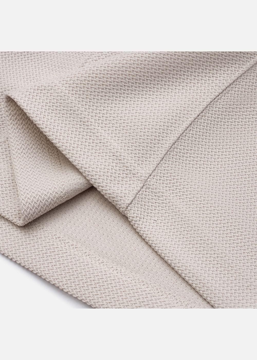 Áo Thun Polo Mesh Jacquard Thoáng Khí The Weekend 032 Be - YaMe.vn