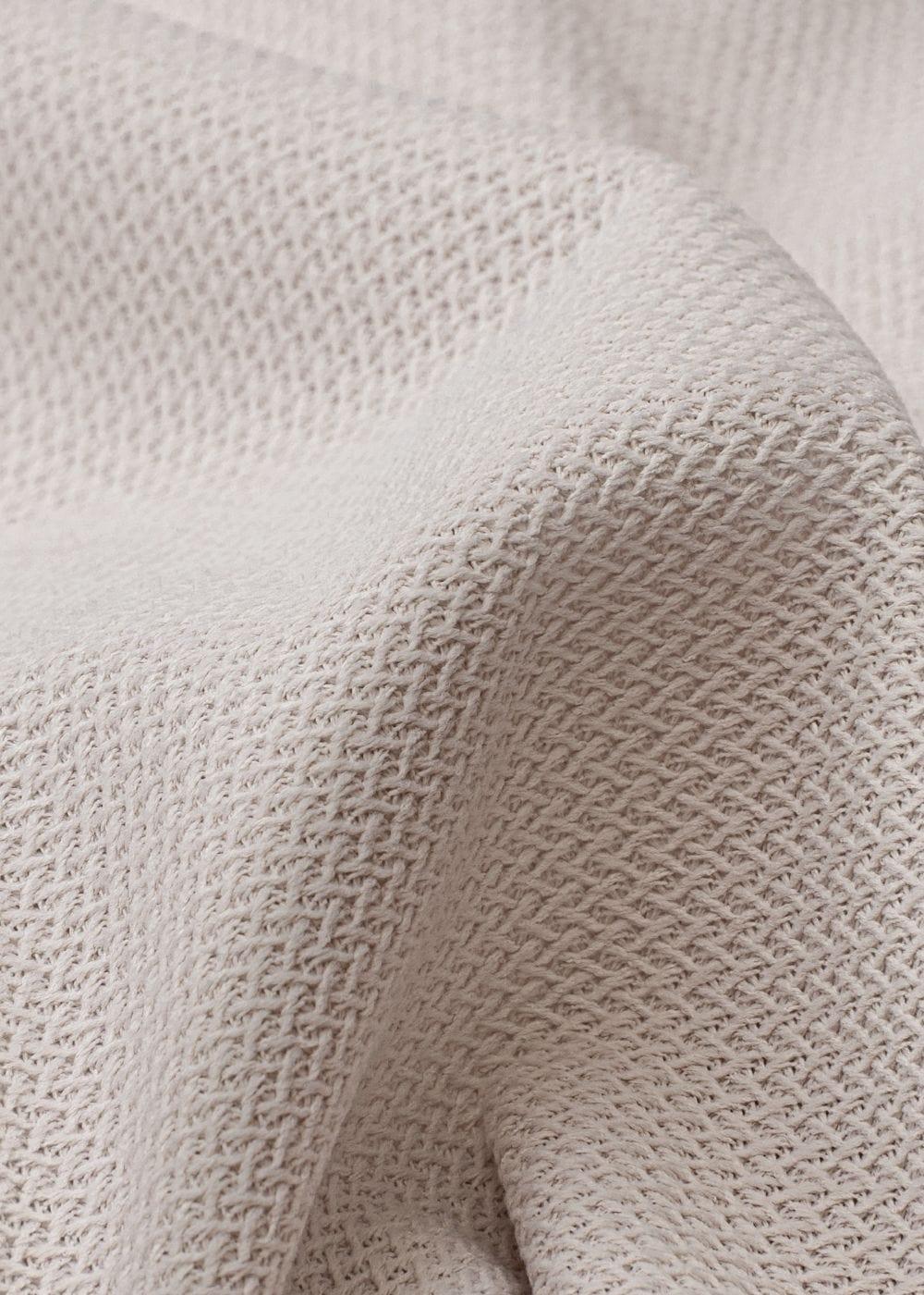 Áo Thun Polo Mesh Jacquard Thoáng Khí The Weekend 032 Be - YaMe.vn