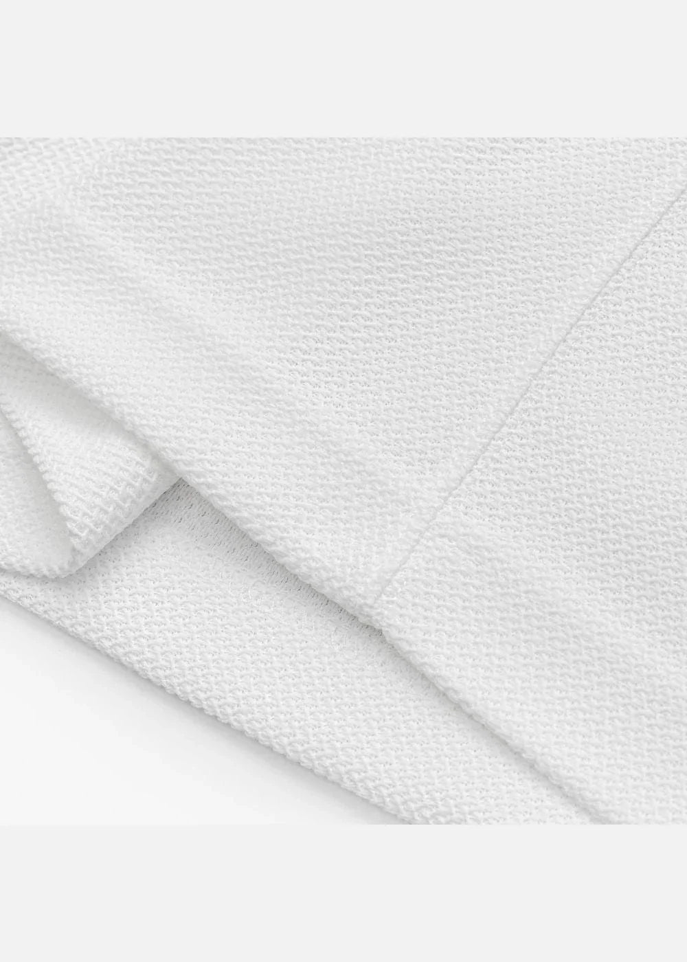 Áo Thun Polo Mesh Jacquard Thoáng Khí The Weekend 032 Trắng - YaMe.vn