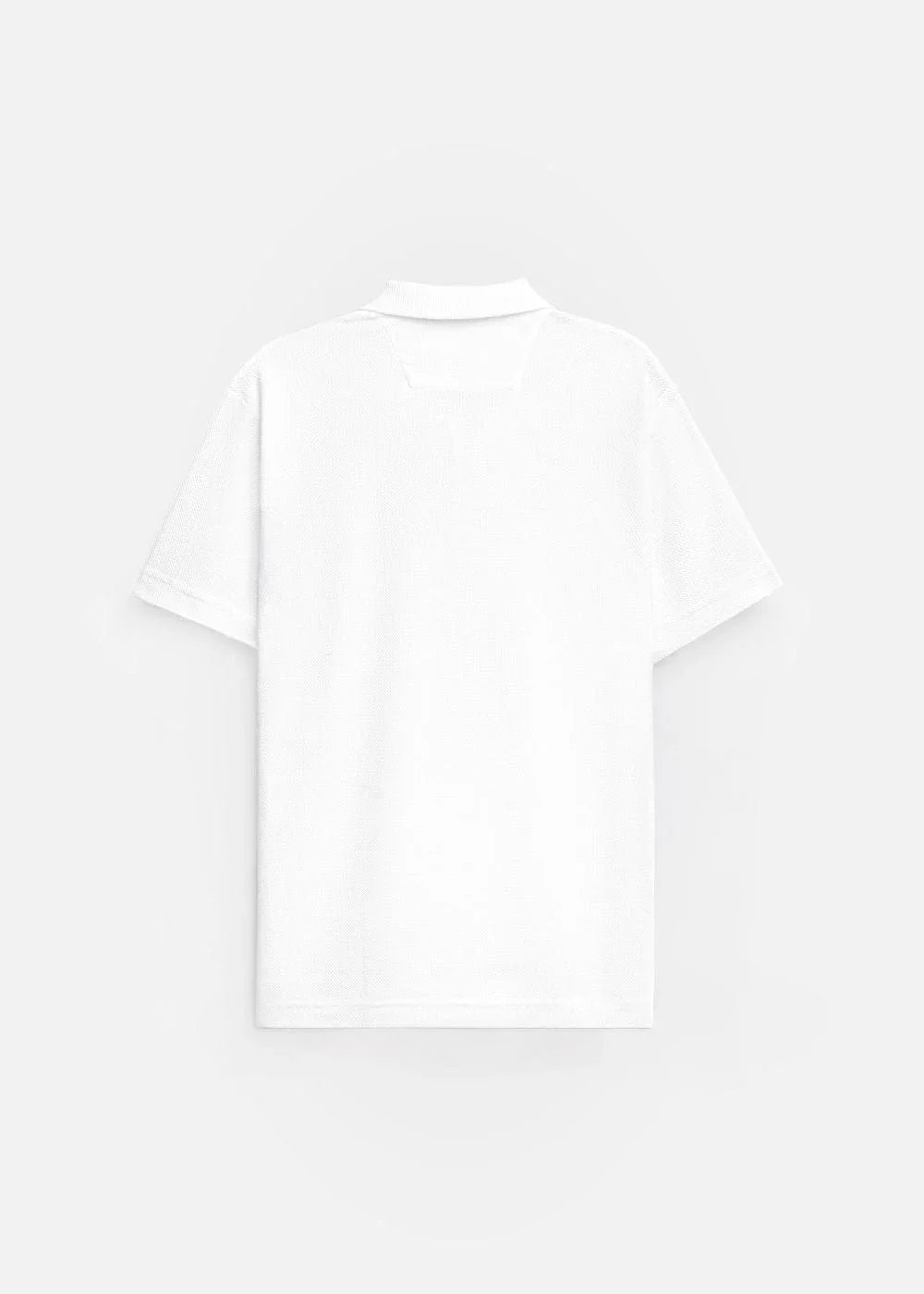 Áo Thun Polo Mesh Jacquard Thoáng Khí The Weekend 032 Trắng - YaMe.vn