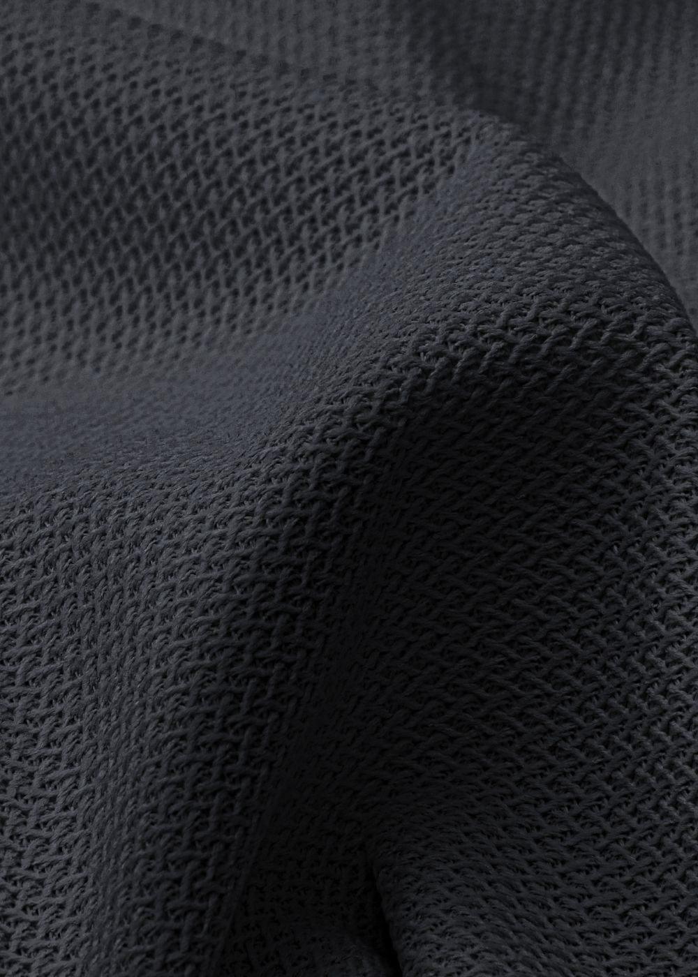 Áo Thun Polo Mesh Jacquard Thoáng Khí The Weekend 032 Xám Đậm - YaMe.vn