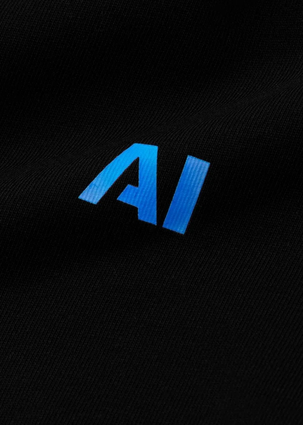 Áo Thun Neon AI No Style M203 Đen - YaMe.vn