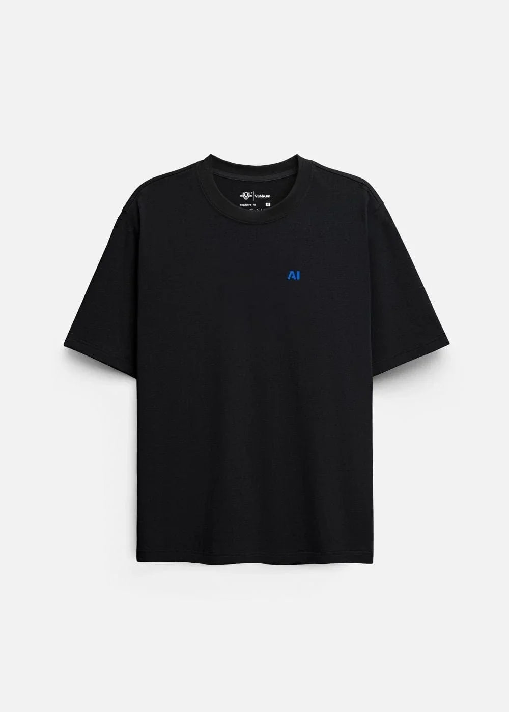 Áo Thun Neon AI No Style M203 Đen - YaMe.vn