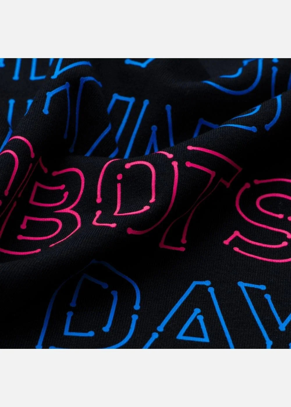 Áo Thun Neon AI No Style M204 Đen - YaMe.vn