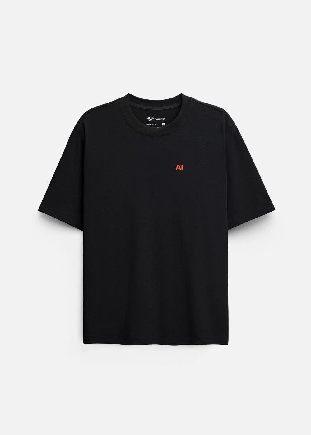 Áo Thun Neon AI No Style M205 Đen - YaMe.vn