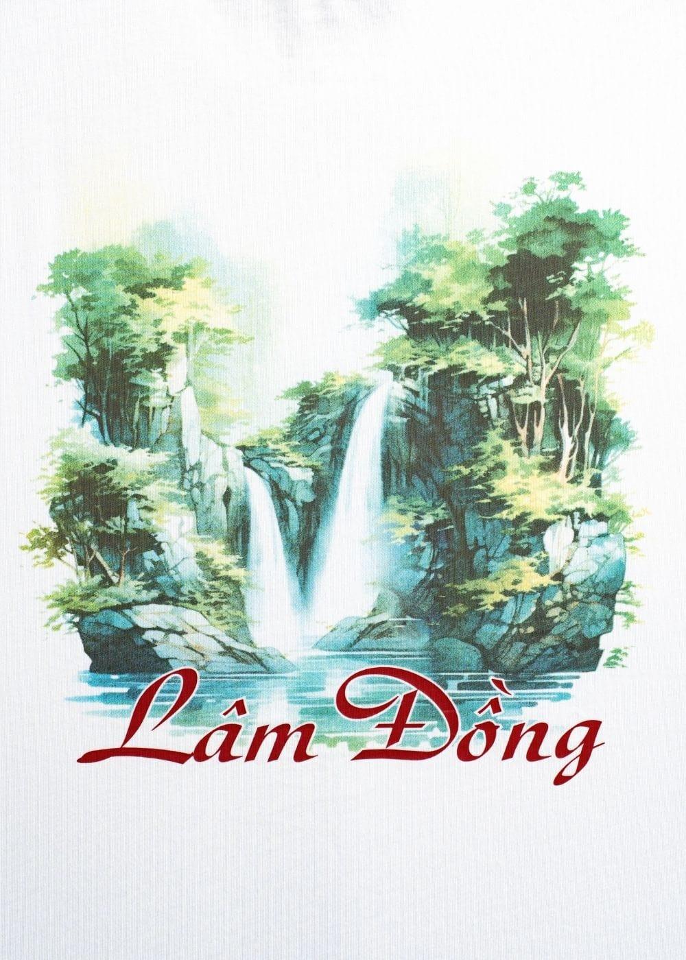 Áo Thun “Vườn Nho Lâm Đồng” No Style M209 Trắng - YaMe.vn