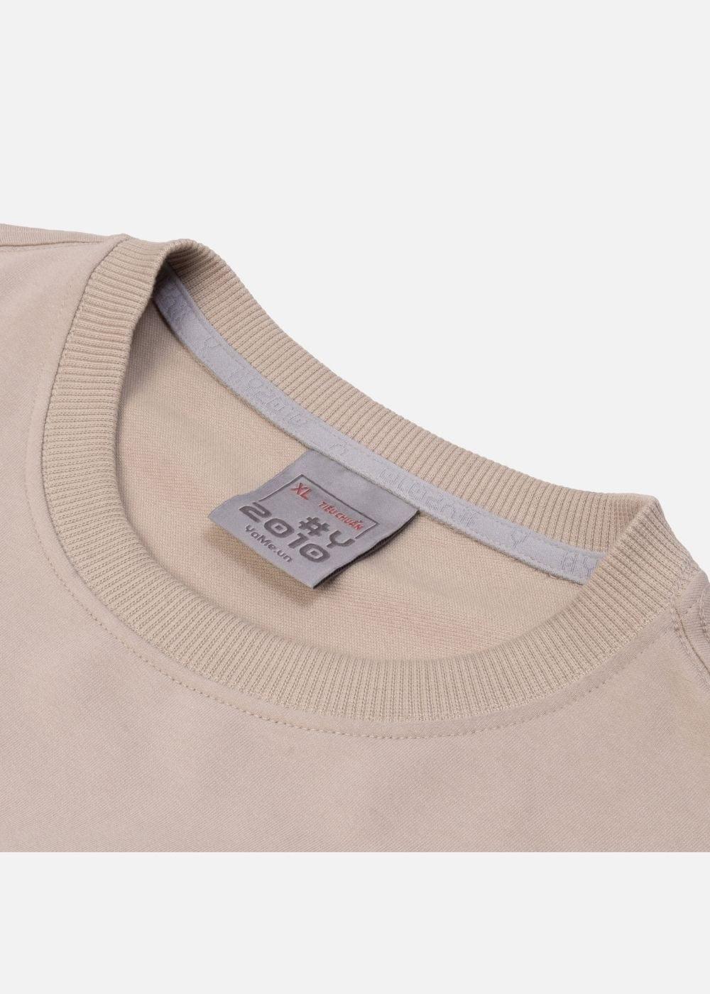 Áo Thun Sweater Mềm Mịn Mát The Minimalist 008 Nâu - YaMe.vn