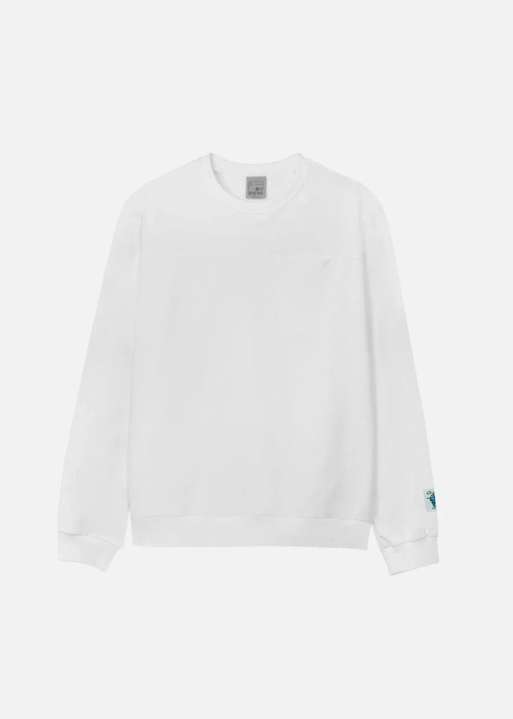 Áo Thun Sweater Mềm Mịn Mát The Minimalist 008 Trắng - YaMe.vn