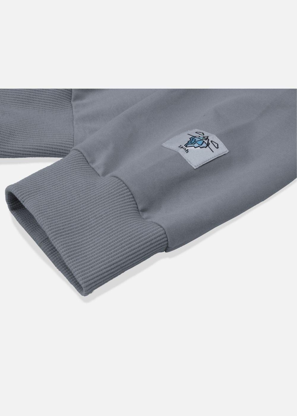 Áo Thun Sweater Mềm Mịn Mát The Minimalist 008 Xám - YaMe.vn