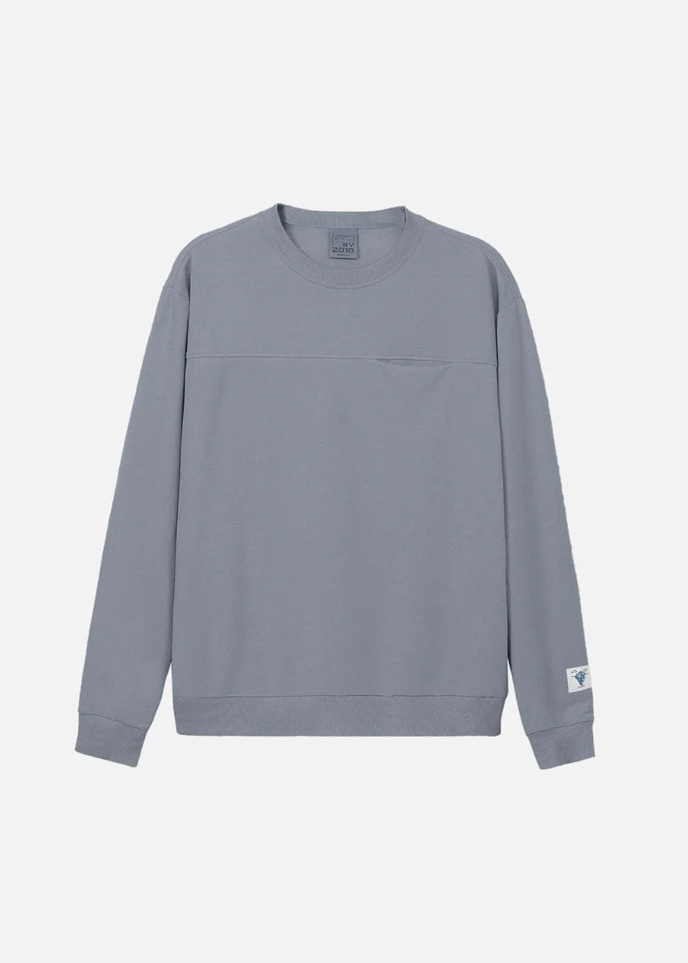 Áo Thun Sweater Mềm Mịn Mát The Minimalist 008 Xám - YaMe.vn