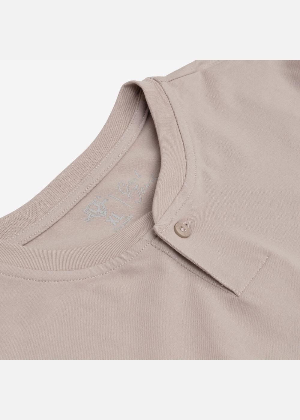 Áo Thun Tay Ngắn Mềm Mịn Mát The Minimalist 007 Nâu - YaMe.vn