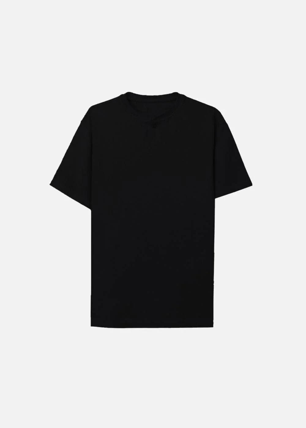 Áo Thun Tay Ngắn Mềm Mịn Mát The Minimalist 007 Đen - YaMe.vn