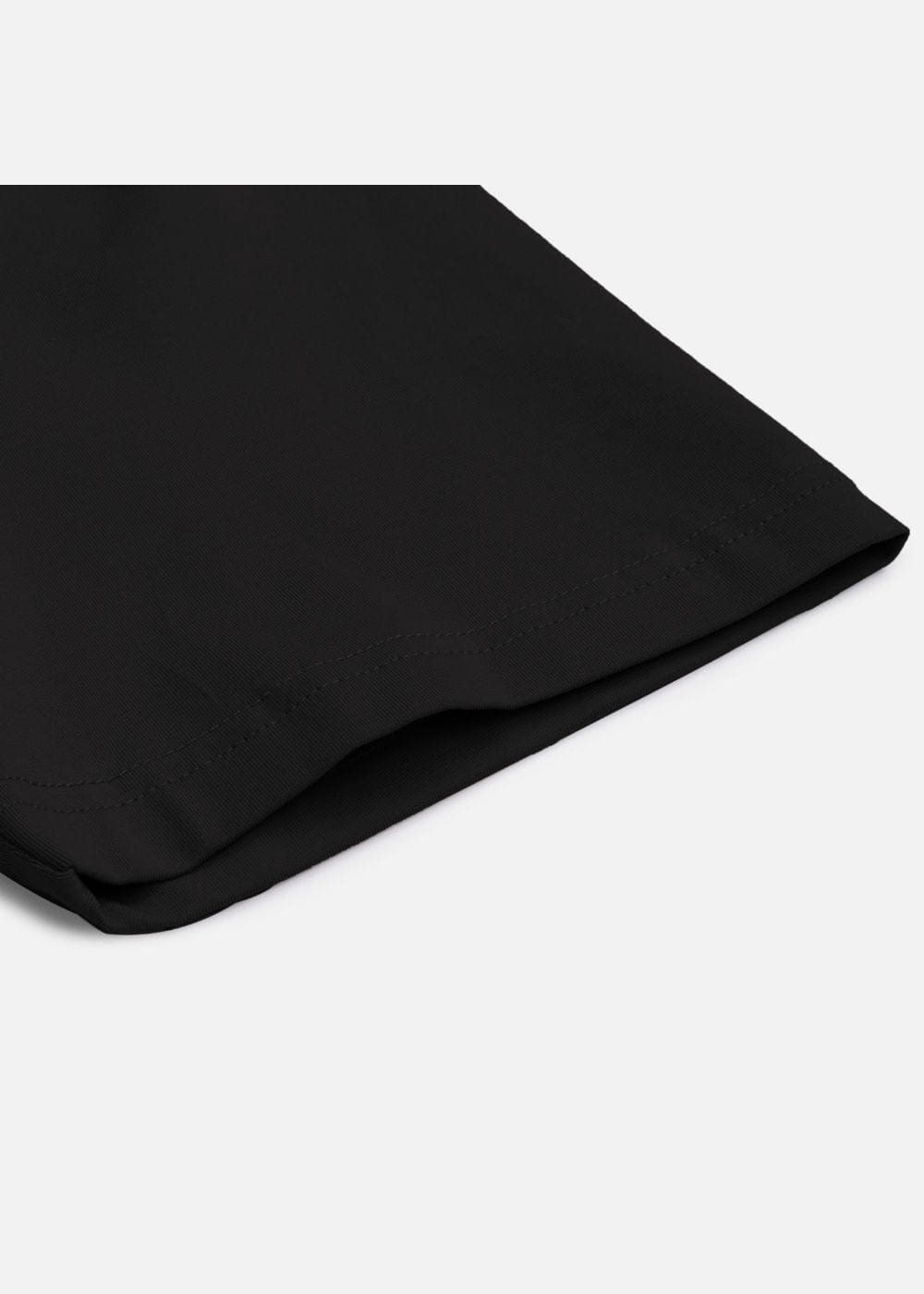 Áo Thun Cổ Tròn Tay Ngắn Áo Thun Cool Touch 07 Đen