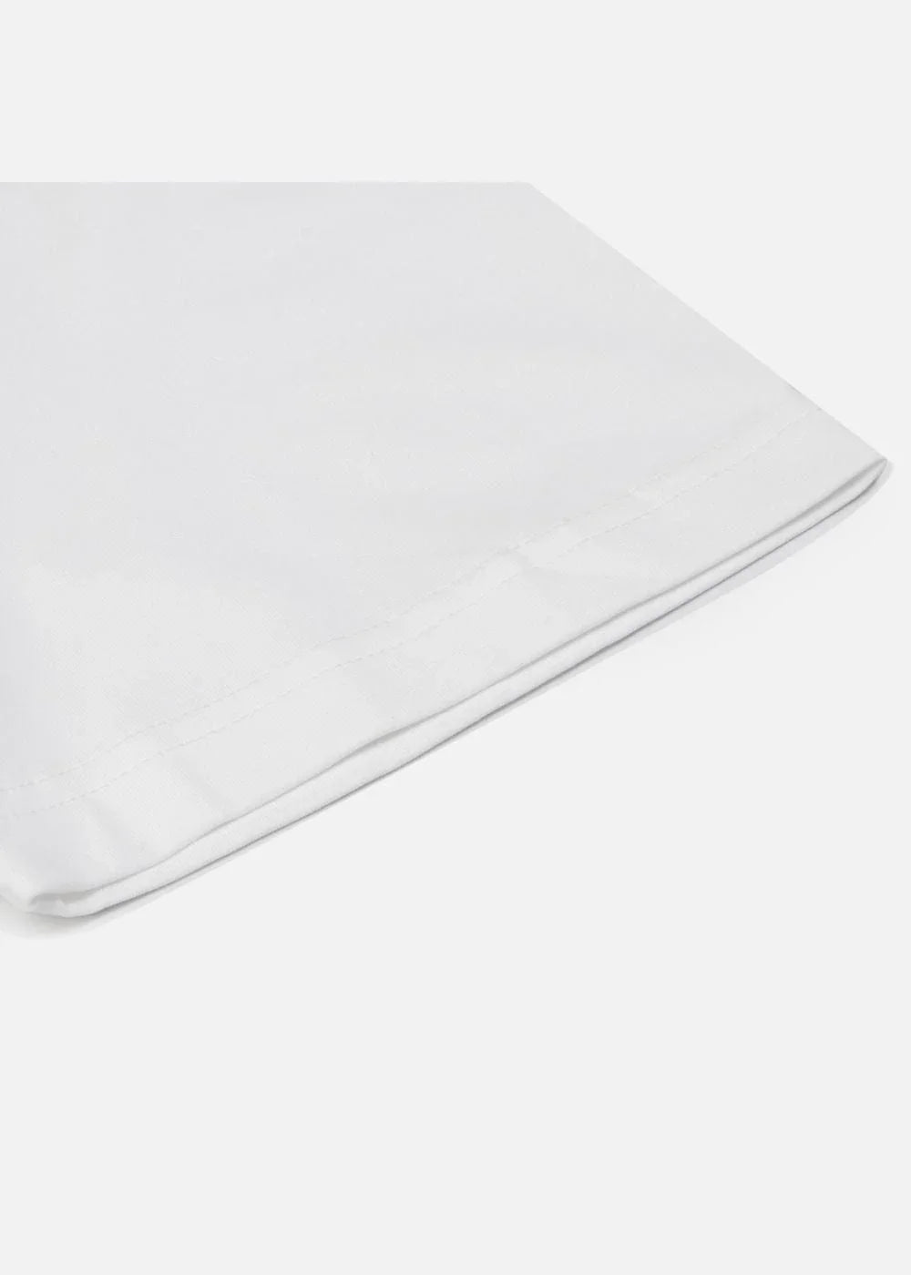 Áo Thun Tay Ngắn Mềm Mịn Mát The Minimalist 007 Trắng - YaMe.vn