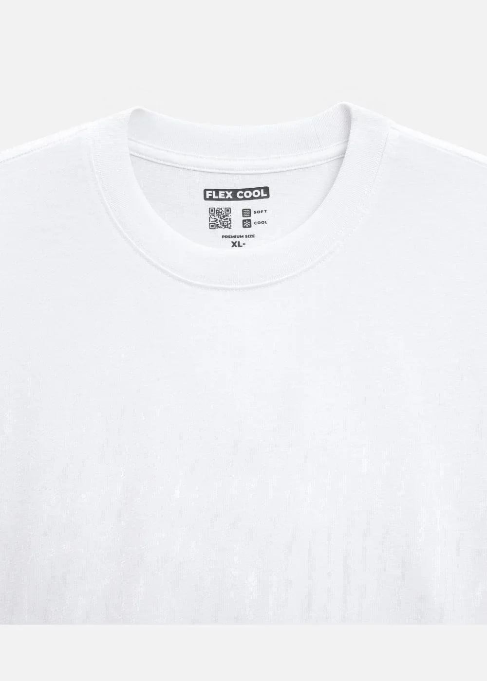Áo Thun Flexcool Mát Lạnh The Minimalist 005 Trắng - YaMe.vn