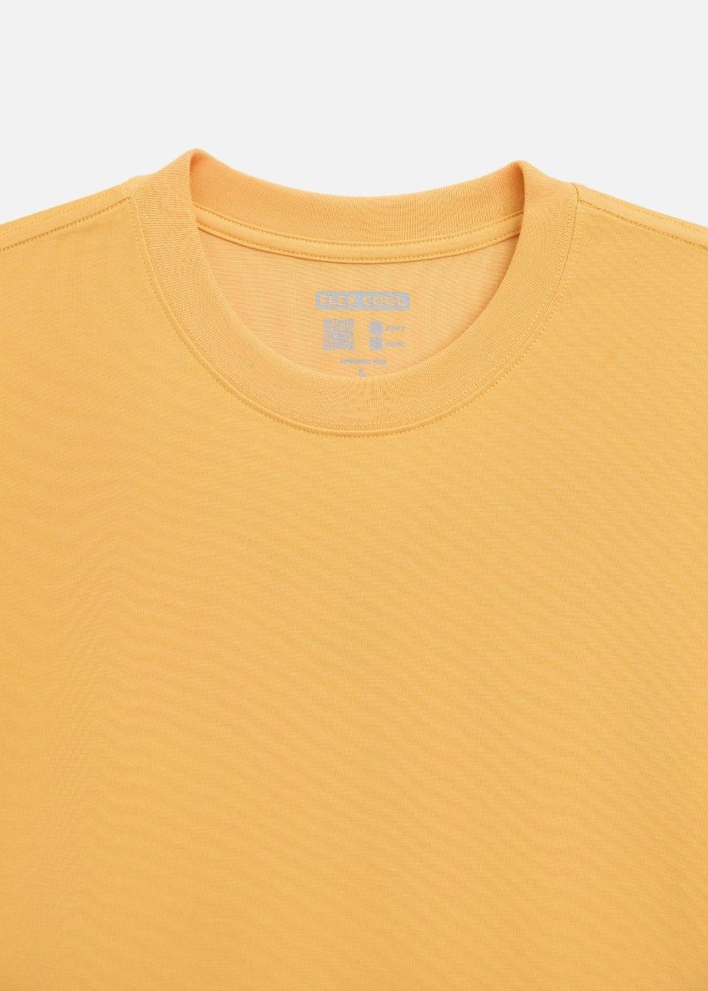 Áo Thun Flexcool Mát Lạnh The Minimalist 005 Vàng Đậm - YaMe.vn