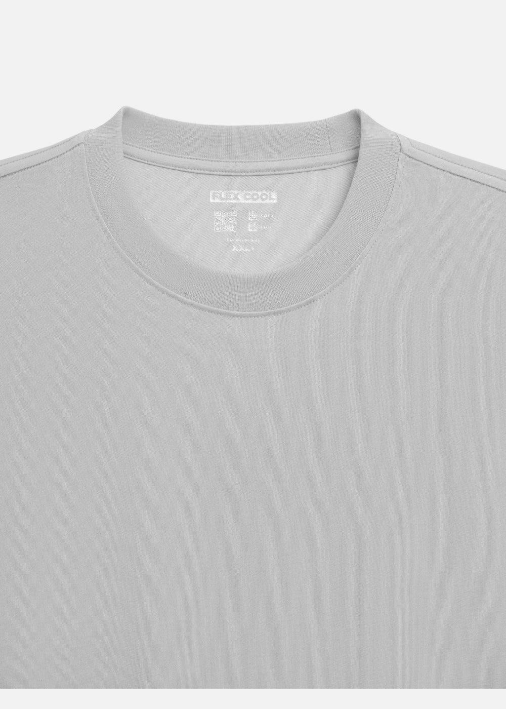 Áo Thun Flexcool Mát Lạnh The Minimalist 005 Xám - YaMe.vn