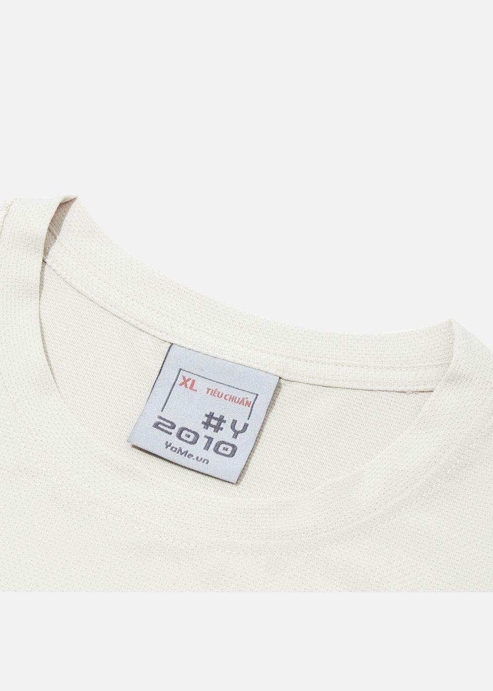 Áo Thun Bird’s Eye Pique Ít Nhăn Non Branded 46 Nâu Nhạt - YaMe.vn