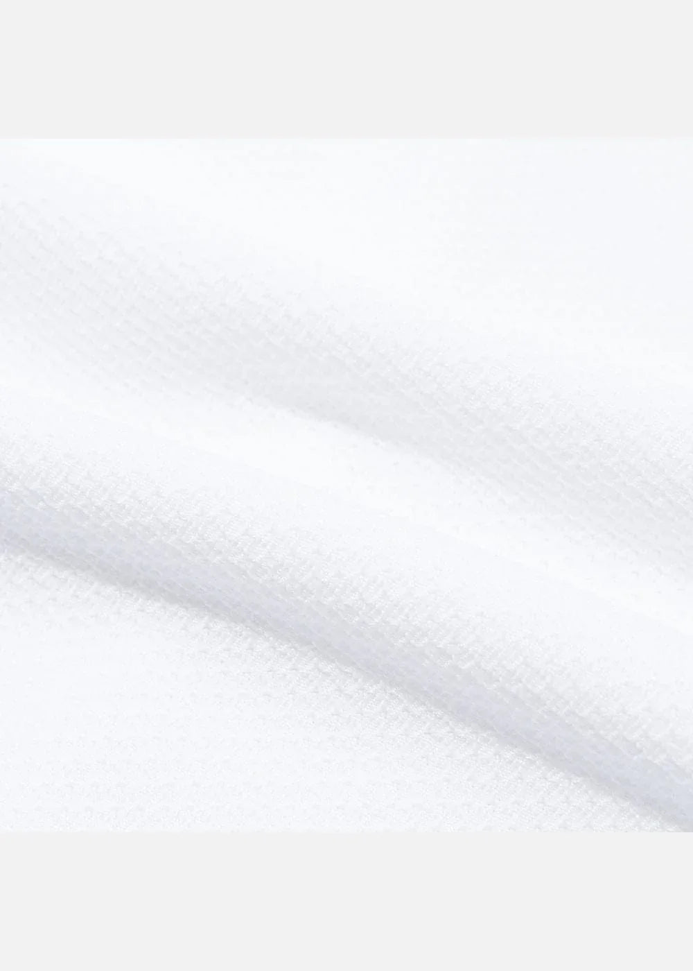 Áo Thun Bird’s Eye Pique Ít Nhăn Non Branded 46 Trắng - YaMe.vn