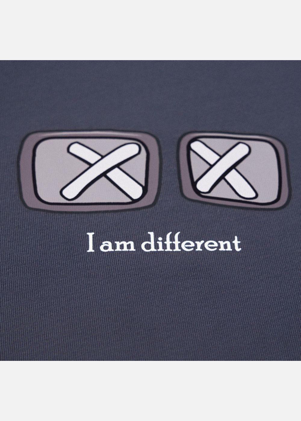 Áo Thun Cartoon Cotton Mềm Mại No Style M109 Xám Đậm - YaMe.vn