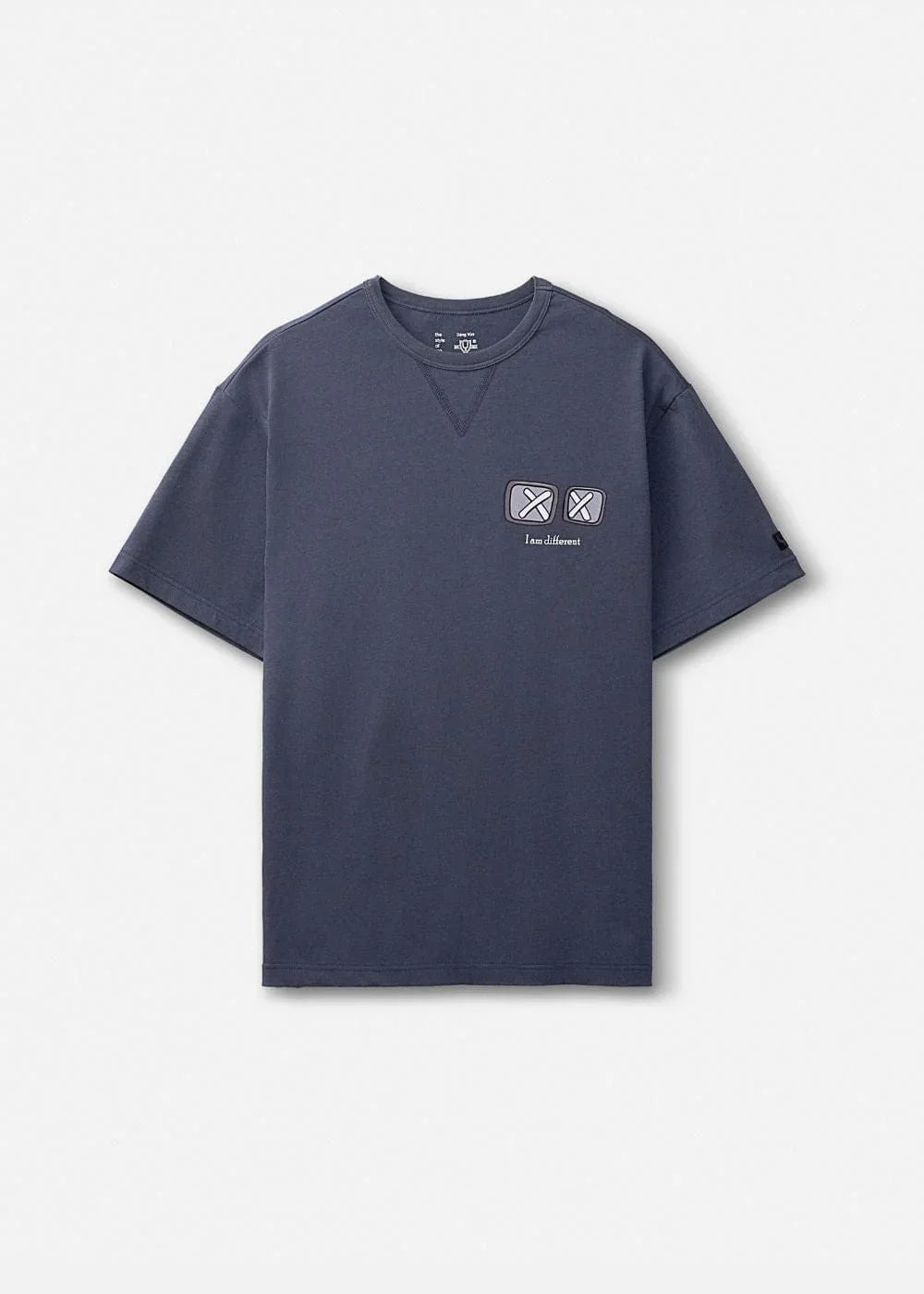 Áo Thun Cartoon Cotton Mềm Mại No Style M109 Xám Đậm - YaMe.vn