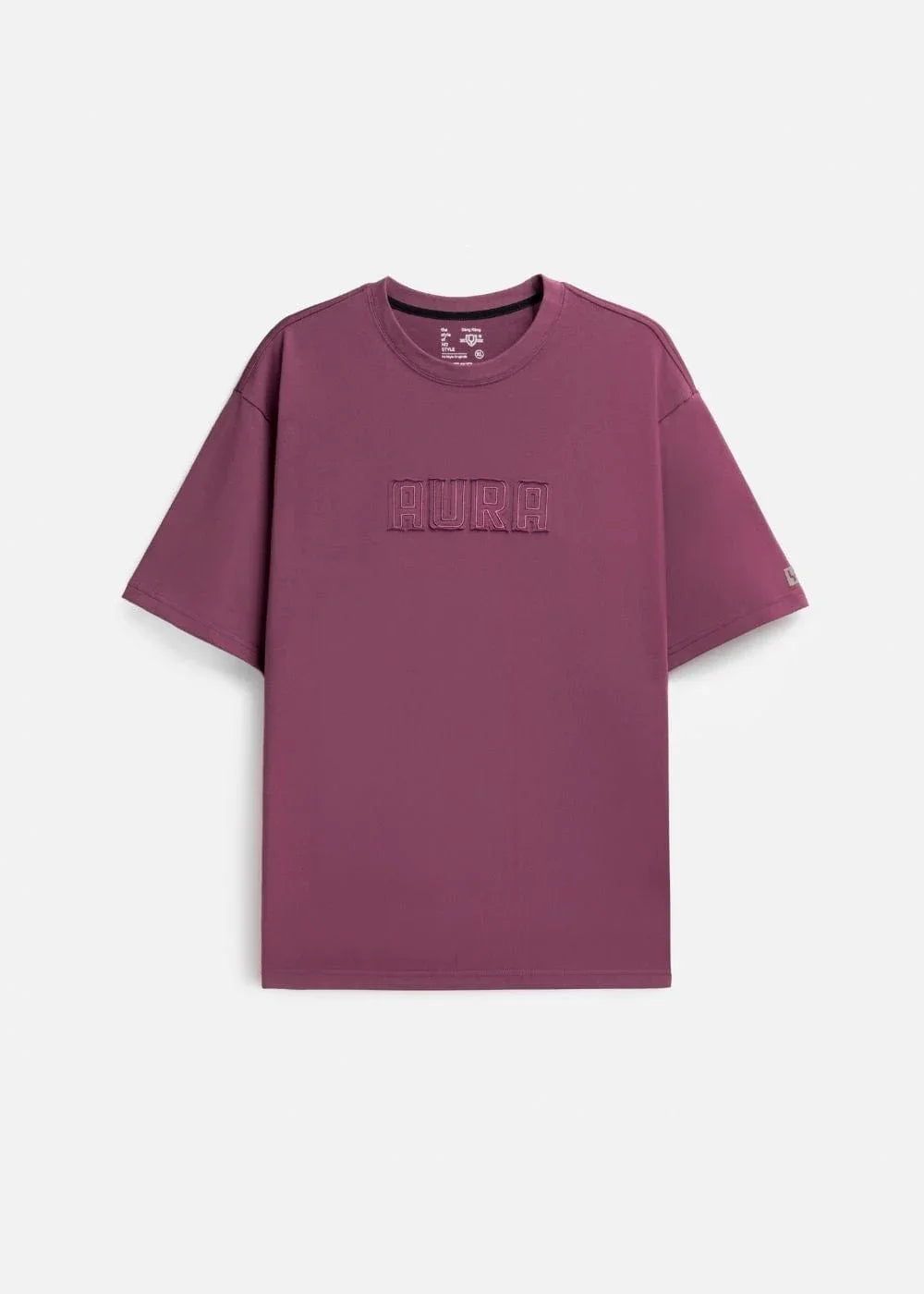 Áo Thun Aura Cotton Mềm Mại No Style M13 Đỏ Đậm - YaMe.vn