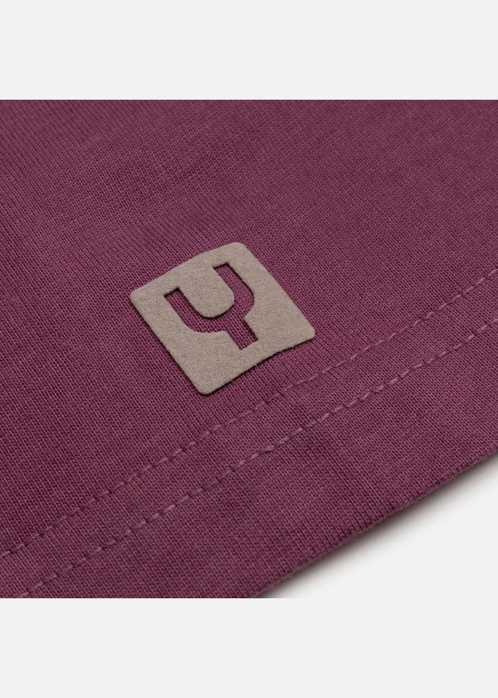 Áo Thun Aura Cotton Mềm Mại No Style M13 Đỏ Đậm - YaMe.vn