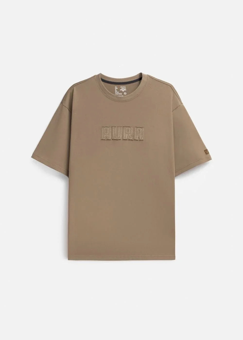 Áo Thun Aura Cotton Mềm Mại No Style M13 Nâu - YaMe.vn