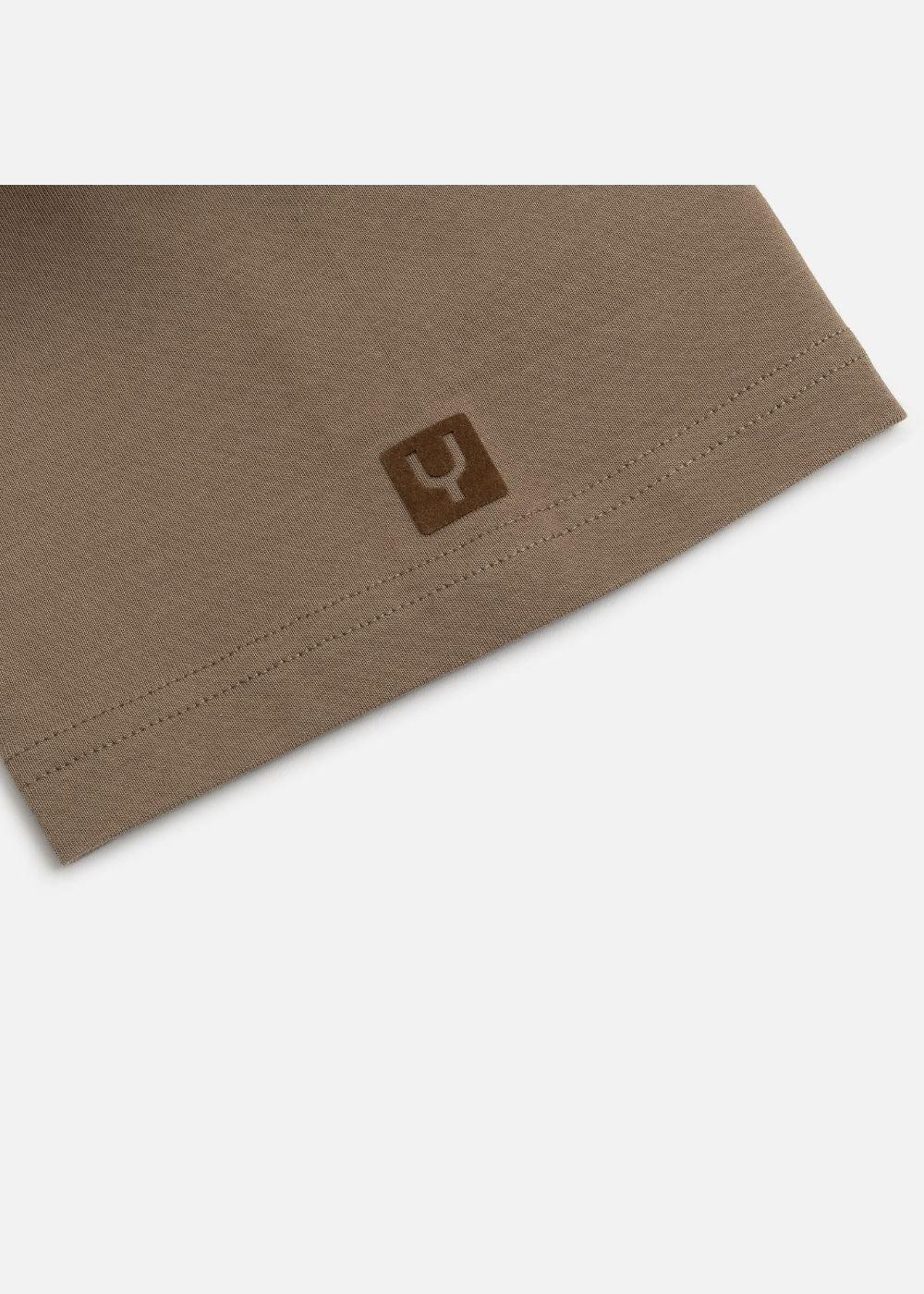 Áo Thun Aura Cotton Mềm Mại No Style M13 Nâu - YaMe.vn