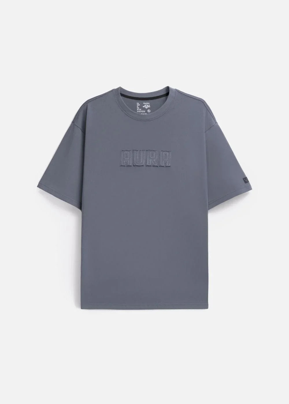 Áo Thun Aura Cotton Mềm Mại No Style M13 Xám Đậm - YaMe.vn