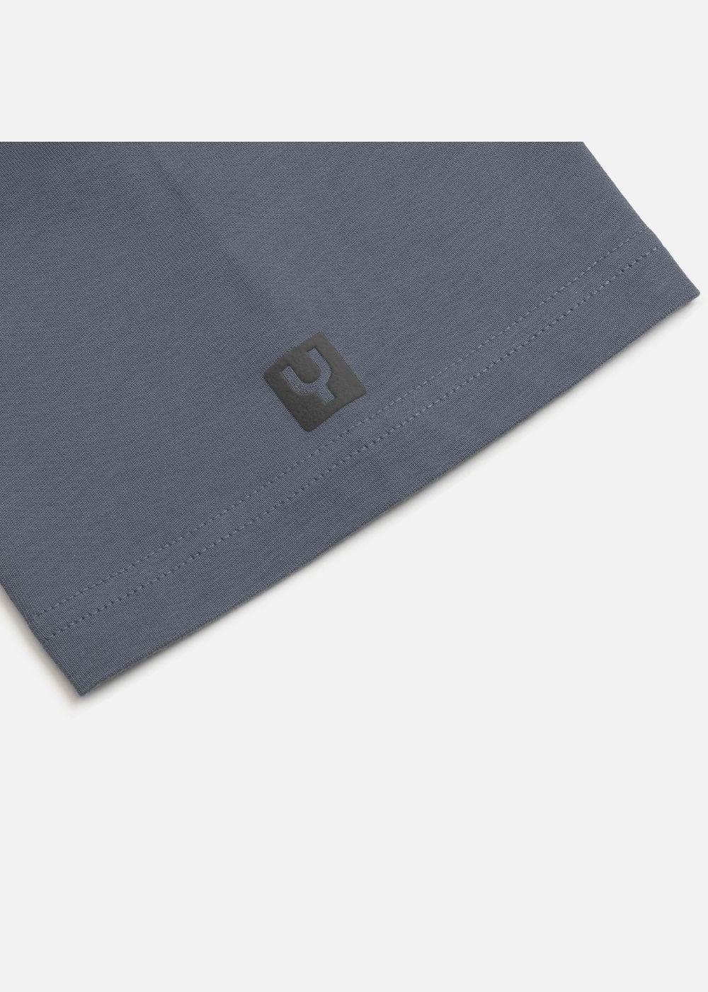 Áo Thun Aura Cotton Mềm Mại No Style M13 Xám Đậm - YaMe.vn