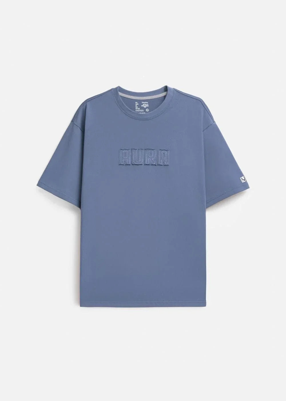 Áo Thun Aura Cotton Mềm Mại No Style M13 Xanh Dương Nhạt - YaMe.vn