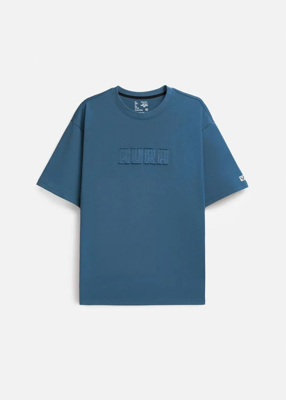 Áo Thun Aura Cotton Mềm Mại No Style M13 Xanh Dương - YaMe.vn