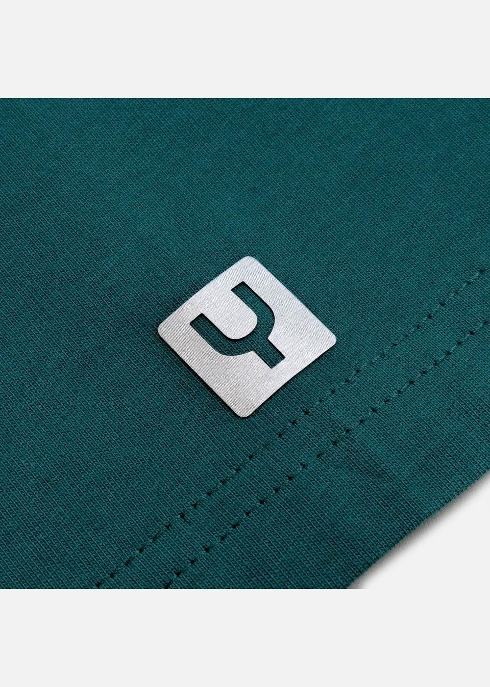 Áo Thun Aura Cotton Mềm Mại No Style M13 Xanh Lá Đậm - YaMe.vn