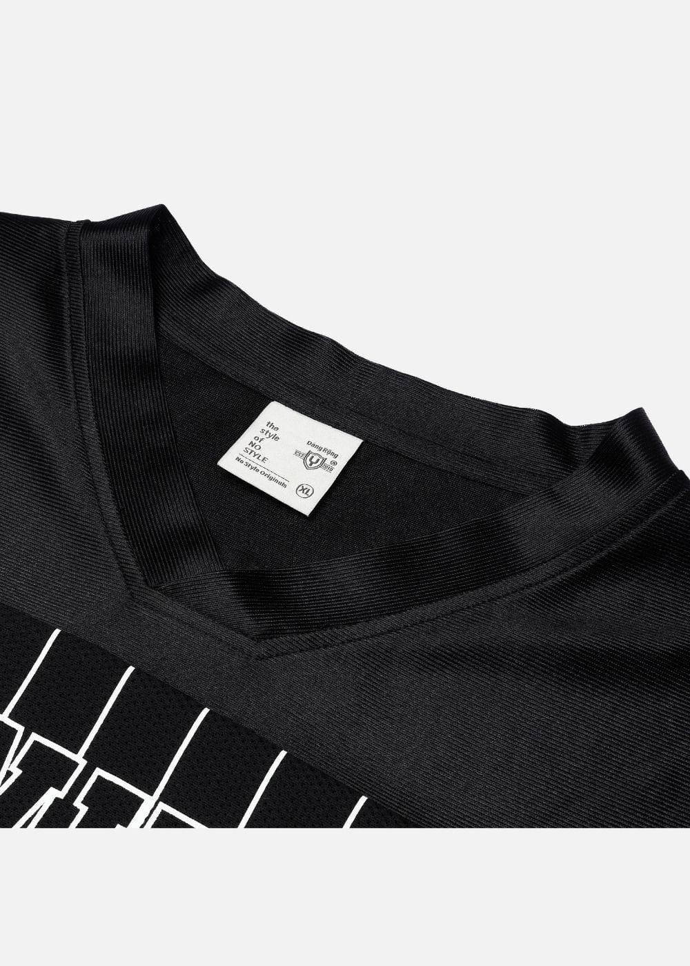 Áo Thun Jersey Thoáng Mát No Style M134 Đen - YaMe.vn